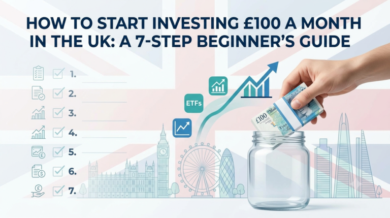 How to Start Investing £100 a Month in the UK: A 7-Step Beginner’s Guide